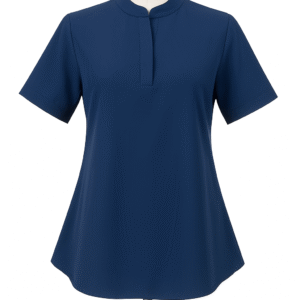 Medical Scrub Top With Buttons